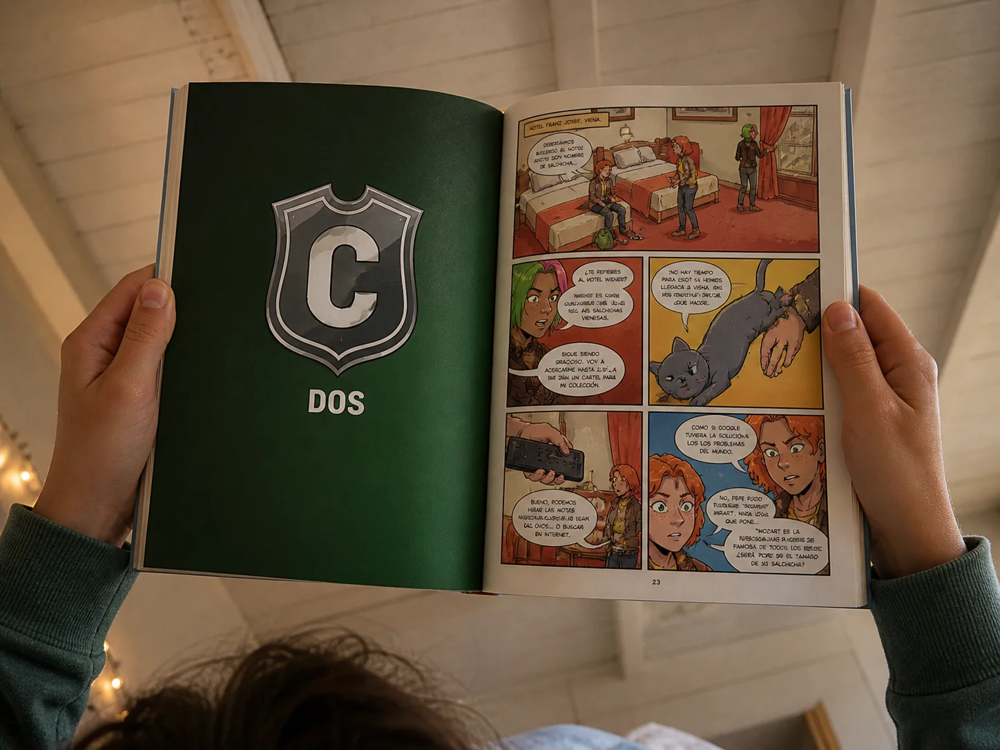 Interior Las 39 pistas Libro 2 Una nota falsa - página 2