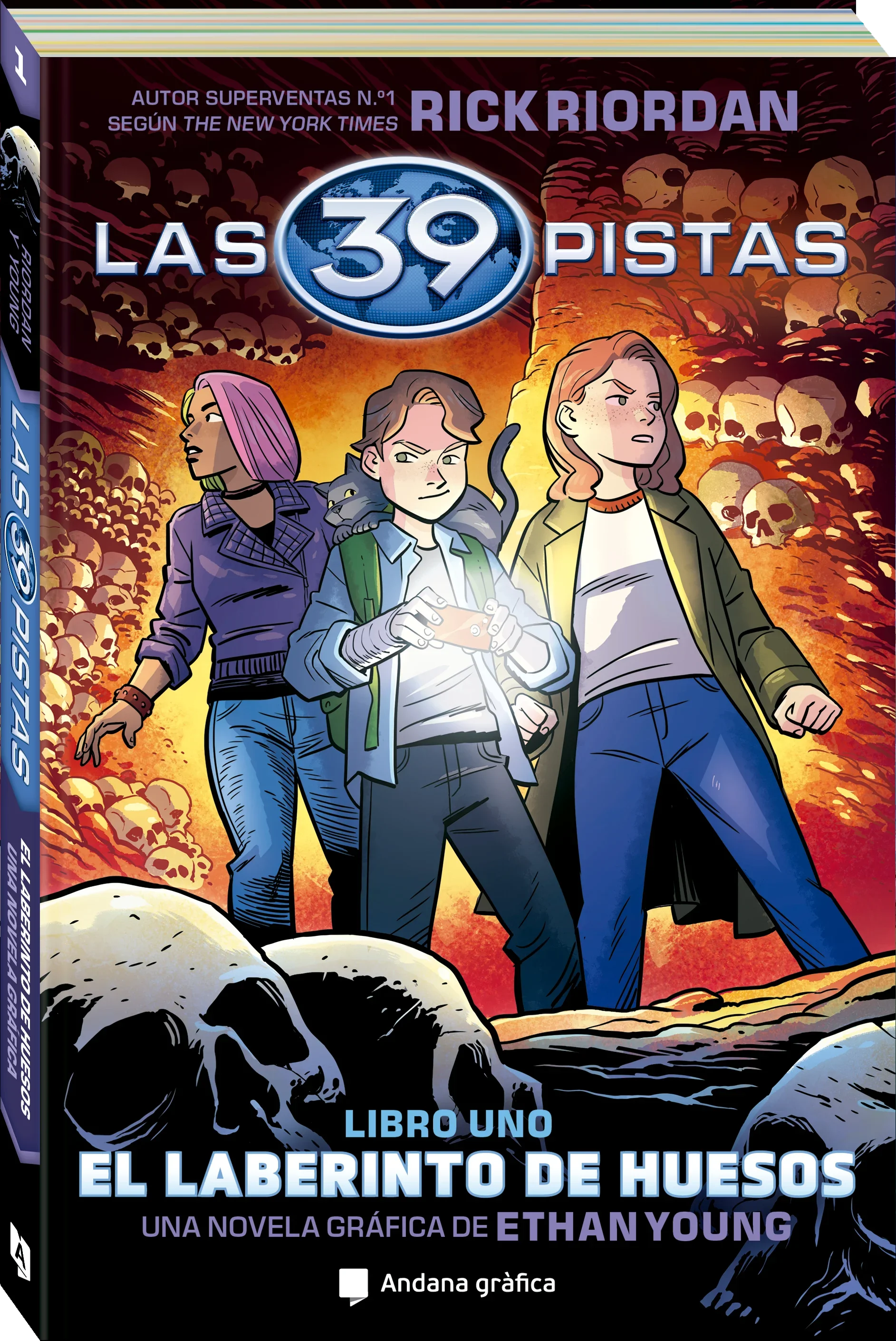 Las 39 pistas Libro 1 El laberinto de huesos - portada