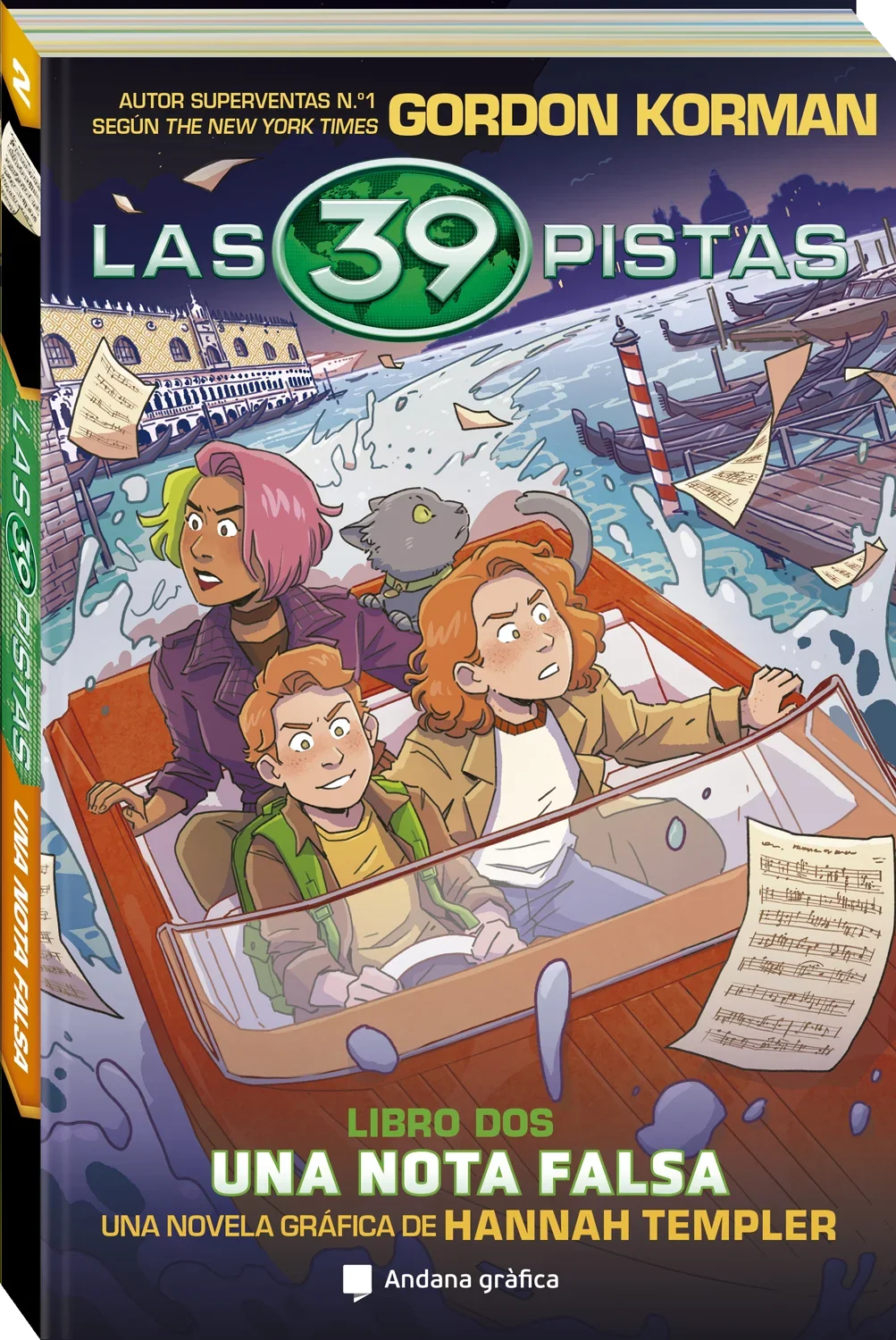 Las 39 pistas Libro 2 Una nota falsa - portada